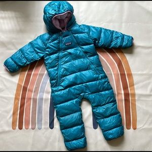 Patagonia 12-18m Hi-loft Down Sweater Bunting